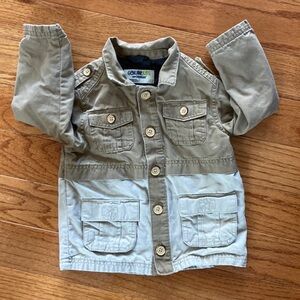 Genuine Kids Oshkosh toddler boys khaki jacket 2T